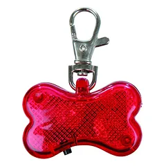 Trixie Safer Life Flasher for Dogs mirksintis saugos žibintuvėlis šunims, raudonas, 4.5×3 cm — 2 nuotrauka