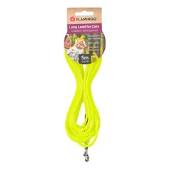 Flamingo Trainings- und Schleppleine Caspar Fluo gelb
