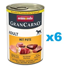 ANIMONDA GranCarno Adult kalakutiena 6x400g