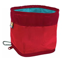 Kurgo Zippy Bowl Barn Red 1420ml - sulankstomas kelioninis dubuo šunims photo