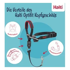 Halti Optifit galvos kamanos, Dideliems 26–45 kg — 5 nuotrauka