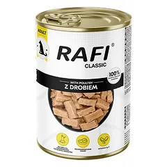 RAFI Classic Vištiena padaže 1240 g drėgnas maistas visų veislių šunims