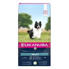 Eukanuba Mini & Medium suaugusiems ėriena ir ryžiai 12 kg