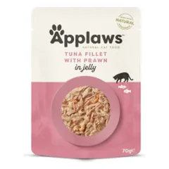 Applaws Tuna Fillet with Prawn konservai drebučiuose katėms - Zoobazė