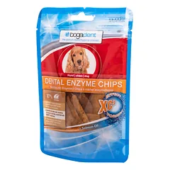 BOGADENT DENTAL ENZYME CHIPS DOG traškučiai šunų dantų priežiūrai, 40 g photo
