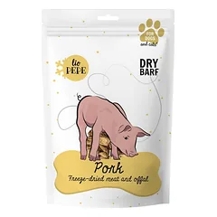 PAKA ZWIERZAKA PEPE Freeze-dried Liofilizuota kiaulienos nugarinė XL 180g