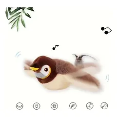 IntiMeg Katzenspielzeug – Interaktiver Vogel