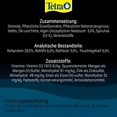 Tetra Pleco Spirulina Wafer lesalas žuvims, 250 ml — 5 nuotrauka