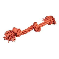 Duvo+ Baumwollseil mit 3 Knoten rot