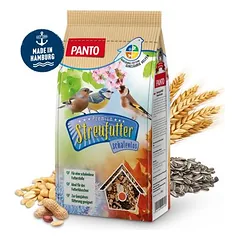PANTO Premium Streufutter schalenlos – Saaten & Nüsse für Wildvögel