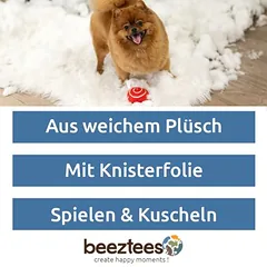 Beeztees Hundespielzeug Weihnachtsbonbon, rot/weiß