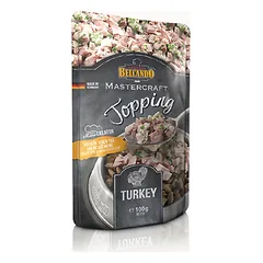 BELCANDO Mastercraft Topping Kalakutiena su petražolėmis 6x100 g