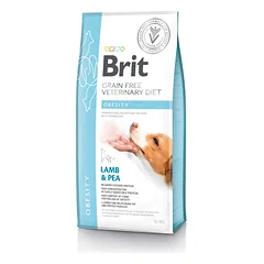BRIT GF Veterinary Diets Obesity sausas maistas šunims 12 kg