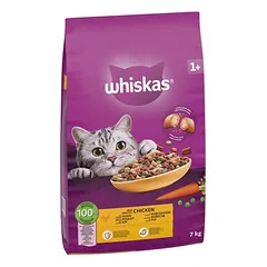 Whiskas 1+ su vištiena, sausas maistas katėms, > 10 kg — 2 nuotrauka
