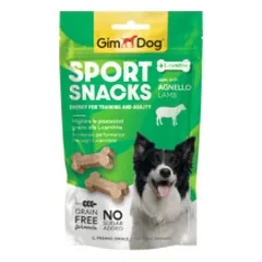 GimDog Sport Snack skanėstai su ėriena šunims