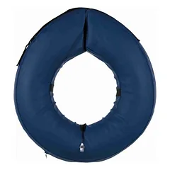Trixie Protective Collar Inflatable pripučiamas apsauginis antkaklis šunims, S-M: kaklo apimtis 32–40 cm, plotis 11 cm — 2 nuotrauka