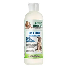 Nature's Specialties Silk - N - Finish Gel - daugiafunkcis gelinis kondicionierius šunims ir katėms, apsaugantis nuo sniego prilipimo, 473ml — 3 nuotrauka