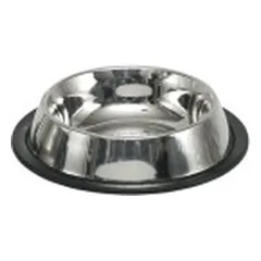 Metalinis dubenėlis su guma 19 cm, 0,45 l