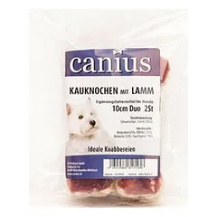 Canius kramtomasis kaulas 10 cm, 4 vnt., skanėstai šunims