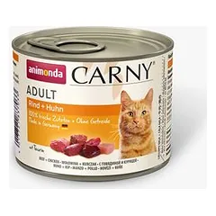 Animonda Cat konservai Carny Adult 6 x 200 g drėgnas maistas katėms — 5 nuotrauka