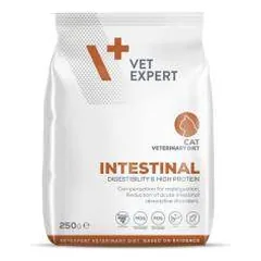 VetExpert Veterinary Diet Intestinal sausas maistas katėms, turinčioms virškinamojo trakto sutrikimų, 250 g