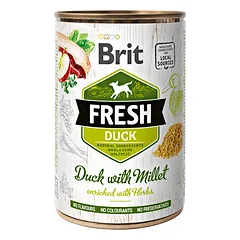 Brit Fresh Duck & Millet konservai šunims photo