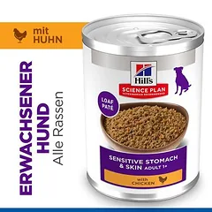 Hill's Science Plan Adult Dog Sensitive Stomach & Skin drėgnas maistas šunims — 3 nuotrauka