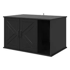 Prolenta Premium namelis katėms, 85 x 55 x 50,5 cm, juoda, mediena — 2 nuotrauka