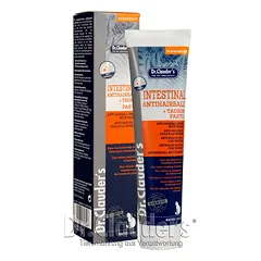 DR. CLAUDER'S INTESTINAL PASTE, pašaro papildas katėms nuo plaukų kamuoliukų susidarymo 100 g