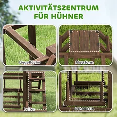 Vištų stelažas 82×60×55 cm — 4 nuotrauka