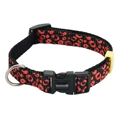 Beeztees antkaklis šunims Scribbles, juodas, Reguliavimas: 26 - 40 cm — 2 nuotrauka
