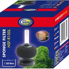 AQUA NOVA apvalus kempininis filtras iki 100l