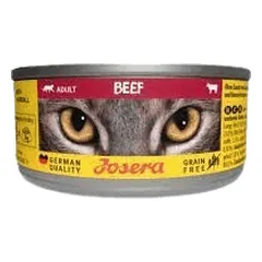 Josera Pate With Beef drėgni konservai suaugusiems katėms, be grūdų, 85 g