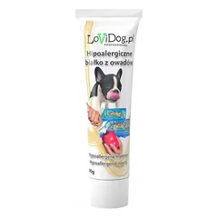 Lovi Dog Premium Snack Paštetas su vabzdžių baltymais - šunų paštetas tūbelėje, su kepenėlėmis, vabzdžių baltymais ir vitaminais 90g 