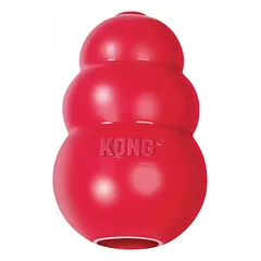 KONG Classic L 10cm edukacinis žaislas šunims skanėstams, 13-30 kg — 2 nuotrauka