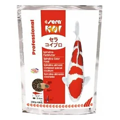 Tvenkinio žuvų maistas: Sera KOI Professional Spirulina Color Food 2200g parduotuvėje 1petshop.lt