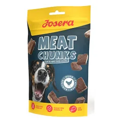 Josera Meat Chunks Chicken skanėstai šunims, 70g