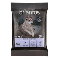 Briantos Adult su antiena ir bulvėmis – begrūdė receptūra, sausas maistas šunims, Ekonominė pakuotė: 2 x 12 kg — 2 nuotrauka