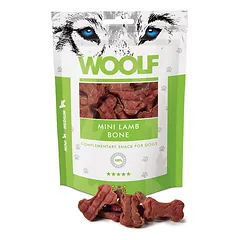 WOOLF Mini Lamb Bone 100g maži kubeliai su ėriena
