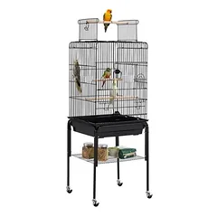 Vogelkäfig mit Ständer Vogelbauer Vogelvoliere Vogelhaus Papagei Käfig