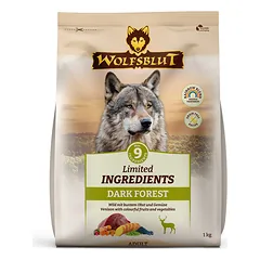 WOLFSBLUT Adult Limited INGREDIENTS Dark Forest sausas maistas šunims su žvėriena, 1 kg