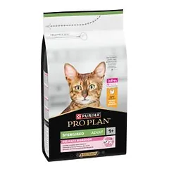 Purina Pro Plan Sterilised Adult 1+ Delicate Digestion sausas pašaras suaugusioms sterilizuotoms katėms, kurių virškinimo sistema yra jautri, 10 kg