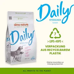 Almo Nature Daily Sterilised all Breeds Schwein & Reis