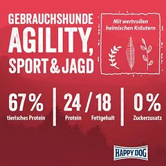 Happy Dog NaturCroq Active sausas maistas šunims — 2 nuotrauka