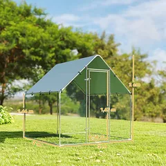 Vištidė, 4–6 vištoms, 200 × 200 × 200 cm — 3 nuotrauka