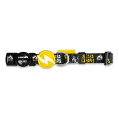 Dashi La Casa De Papel Golden Cat Collar - katės antkaklis su Pinigų namų tema