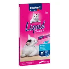 Vitakraft Liquid Snack Omega 3 skanėstas su lašiša katėms