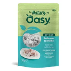 Oasy Natury guliašas su vištiena ir tunu katėms - Pet24