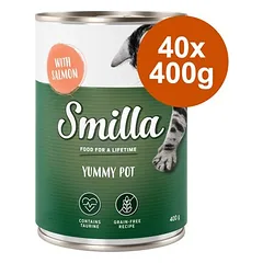 Sparpaket Smilla Schnurrtöpfchen 40 x 400 g