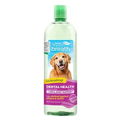 Tropiclean Water Add Plus Hip&Joint - natūralus vandens priedas burnos higienai su gliukozaminu